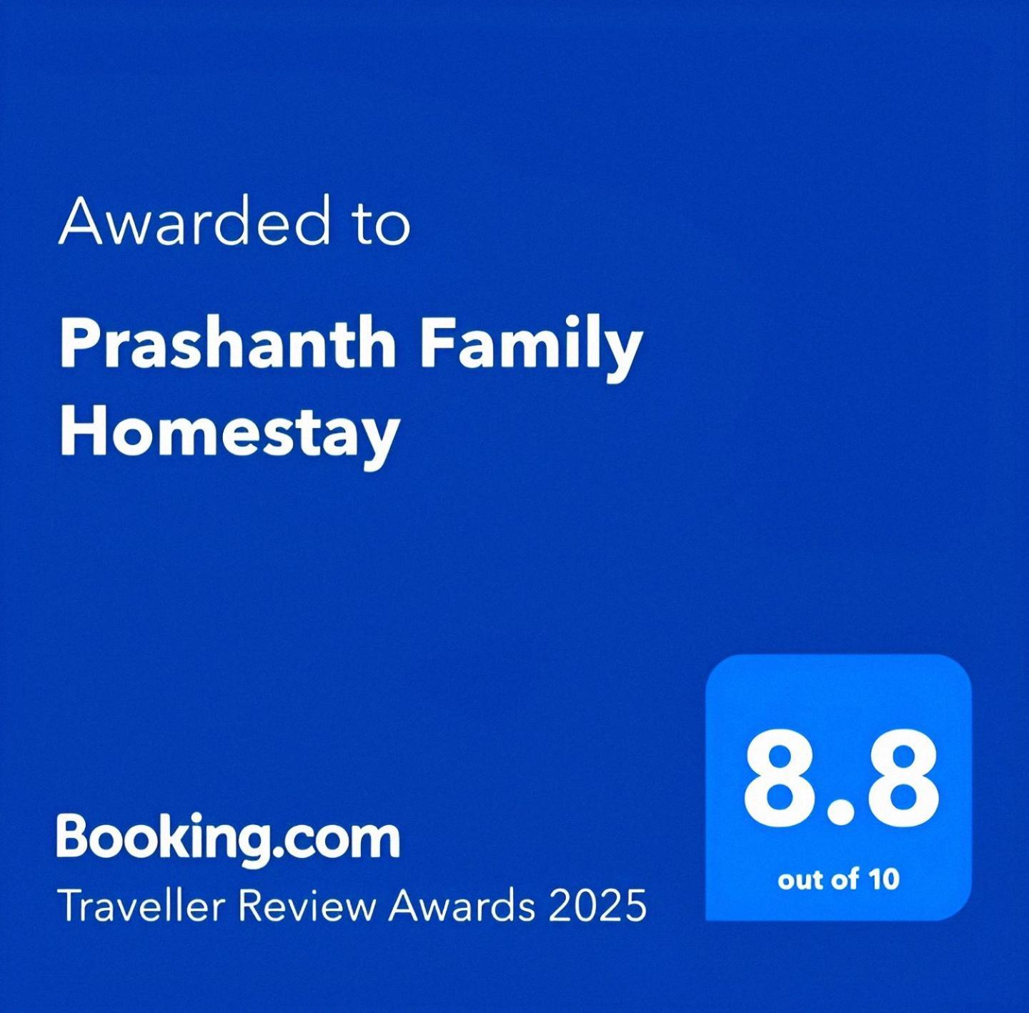 Prashanth Family Homestay Madikeri Exteriér fotografie